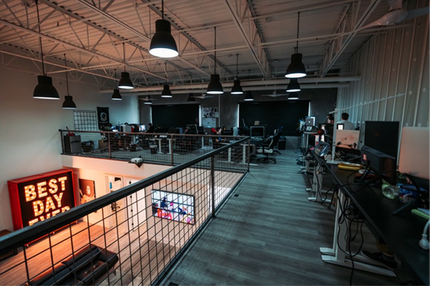 Here we all collaborate and run the 4 businesses underneath Spacestation